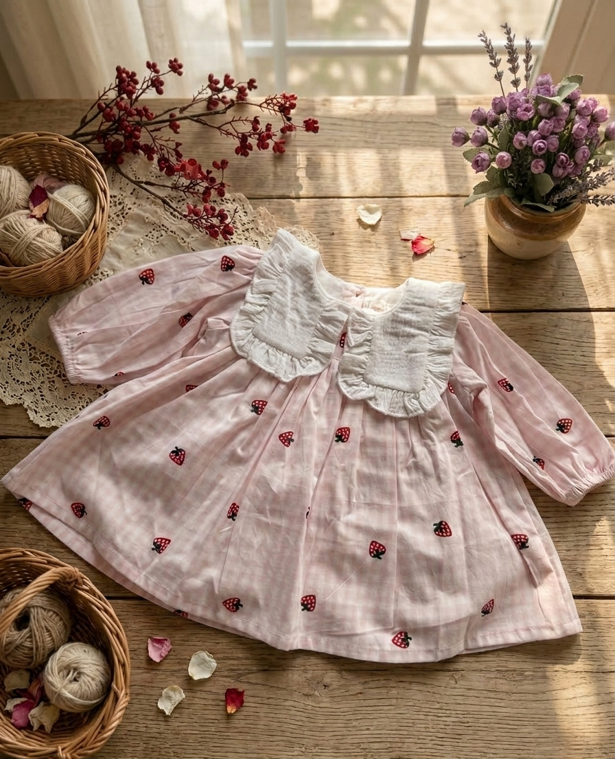 Berry Whimsy frock
