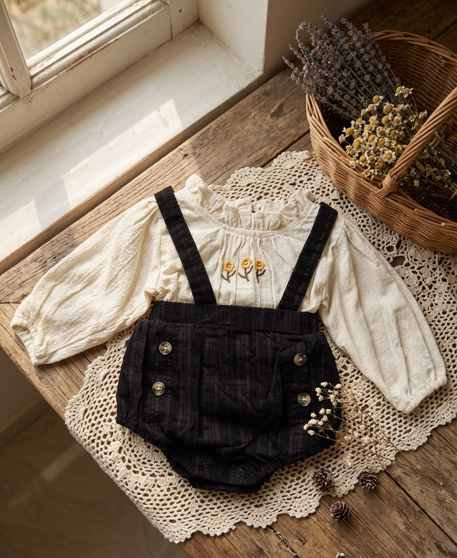Marigold suspender set