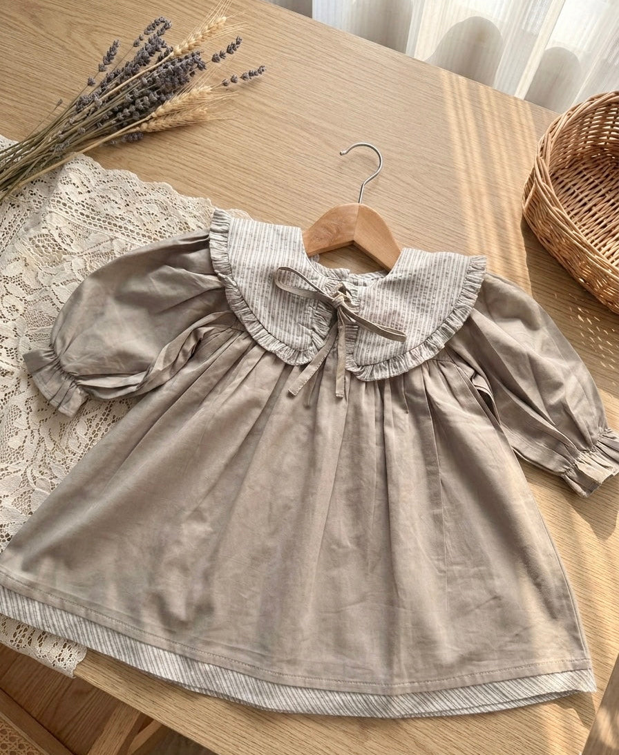 Oxford Ruffle frock