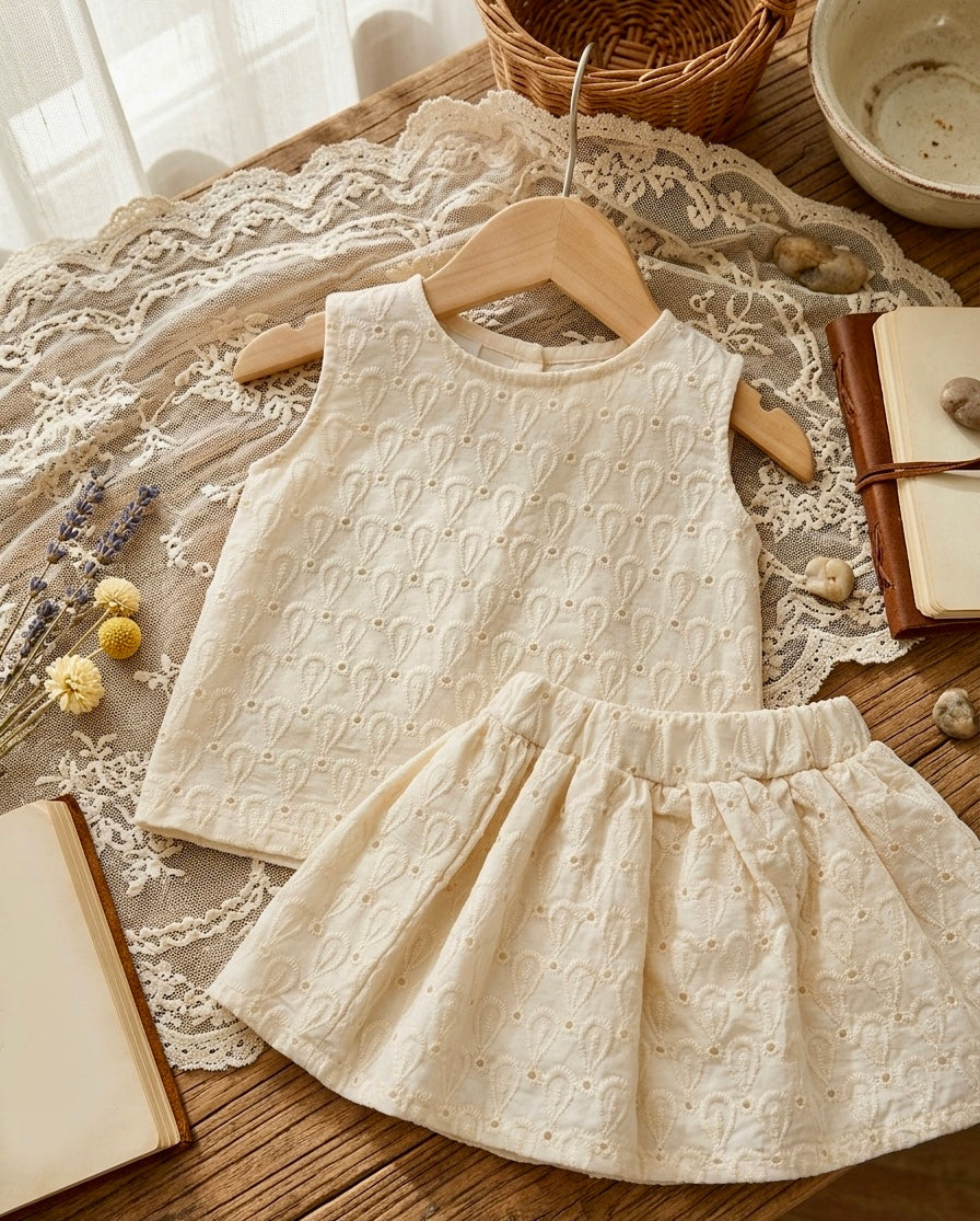 Clover skirt set