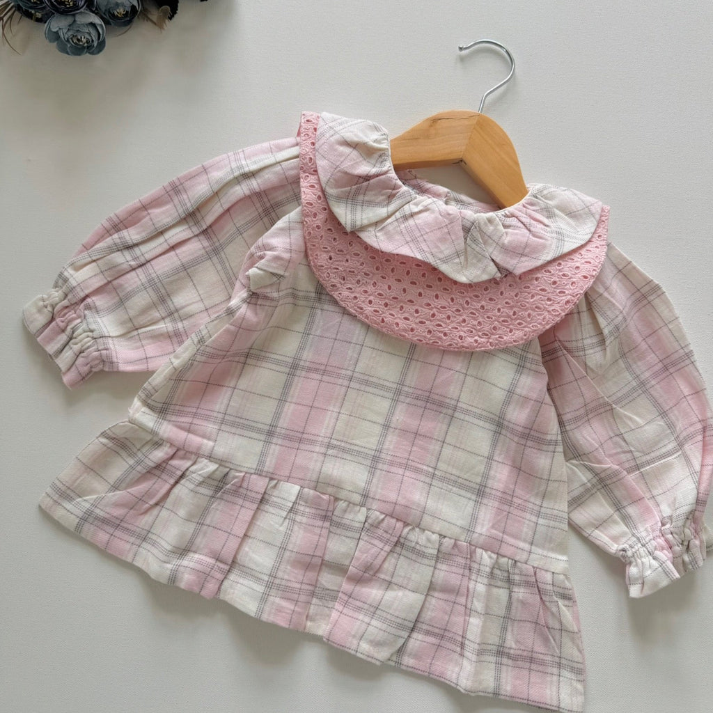 Roseplaid Top