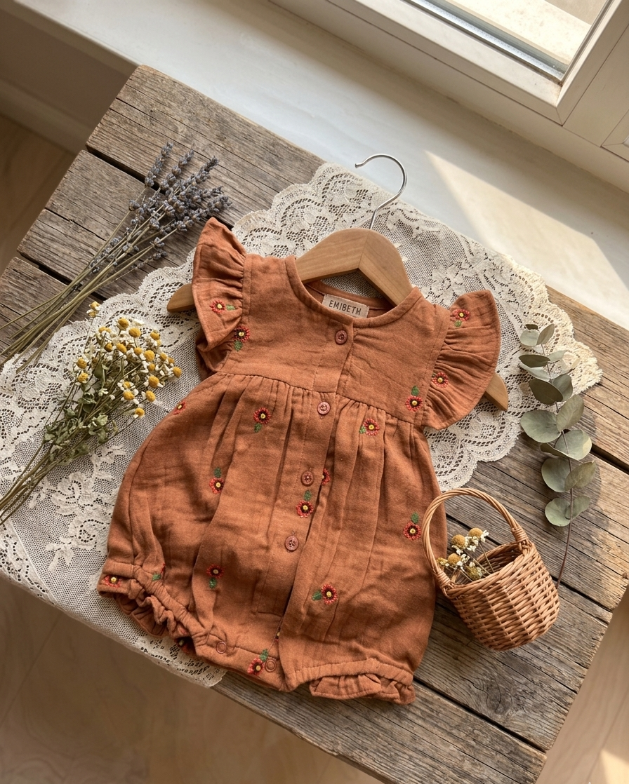 Amber Rust romper