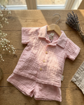 Blush Muslin co-ord