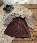Corduroy Check frock