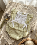Sage Flutter romper
