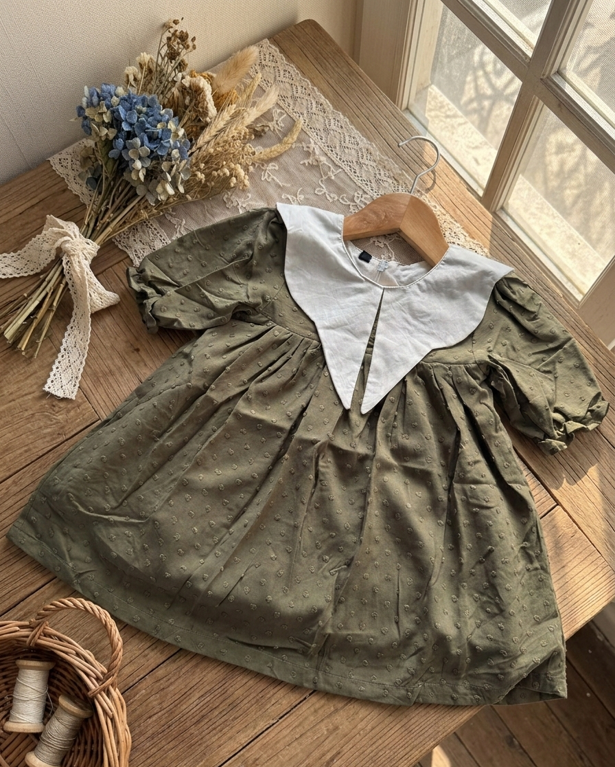 Moss Fern frock