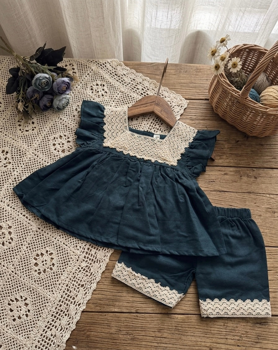 Tealwood Crochet Lace set