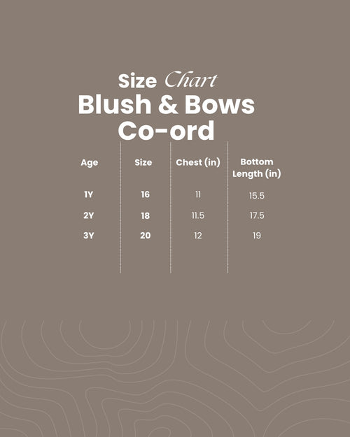 Blush & Bows Co-ord