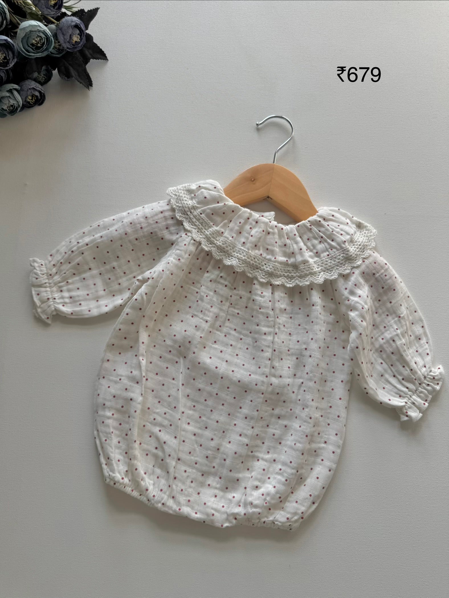 Penny Dots romper