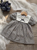 Checkmate Bow frock