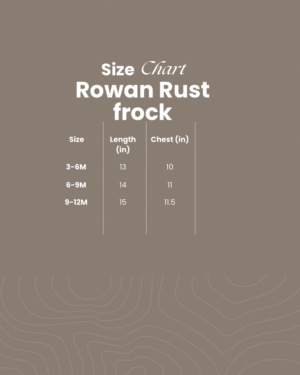 Rowan Rust frock