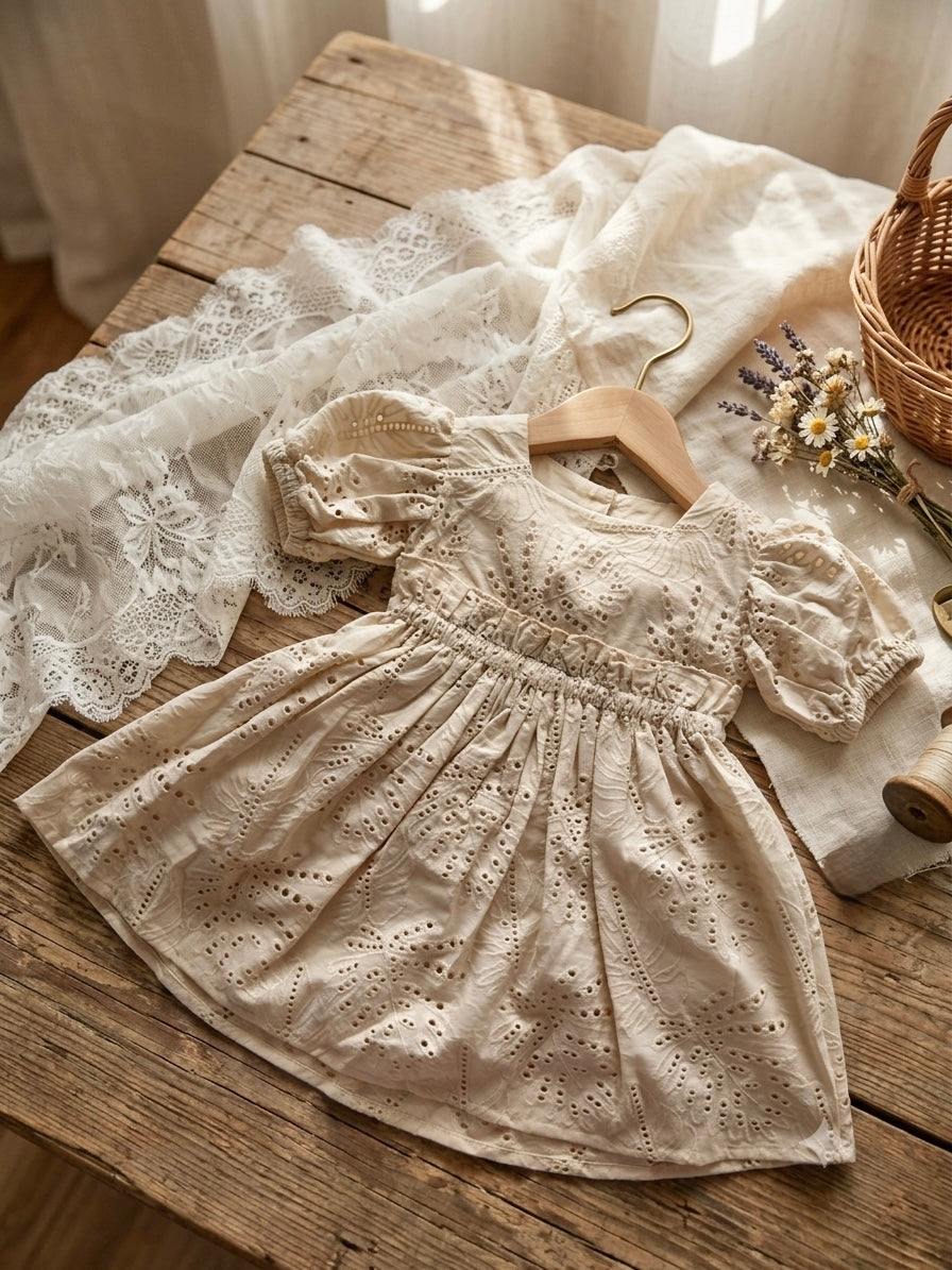 Clover Bow-Back frock