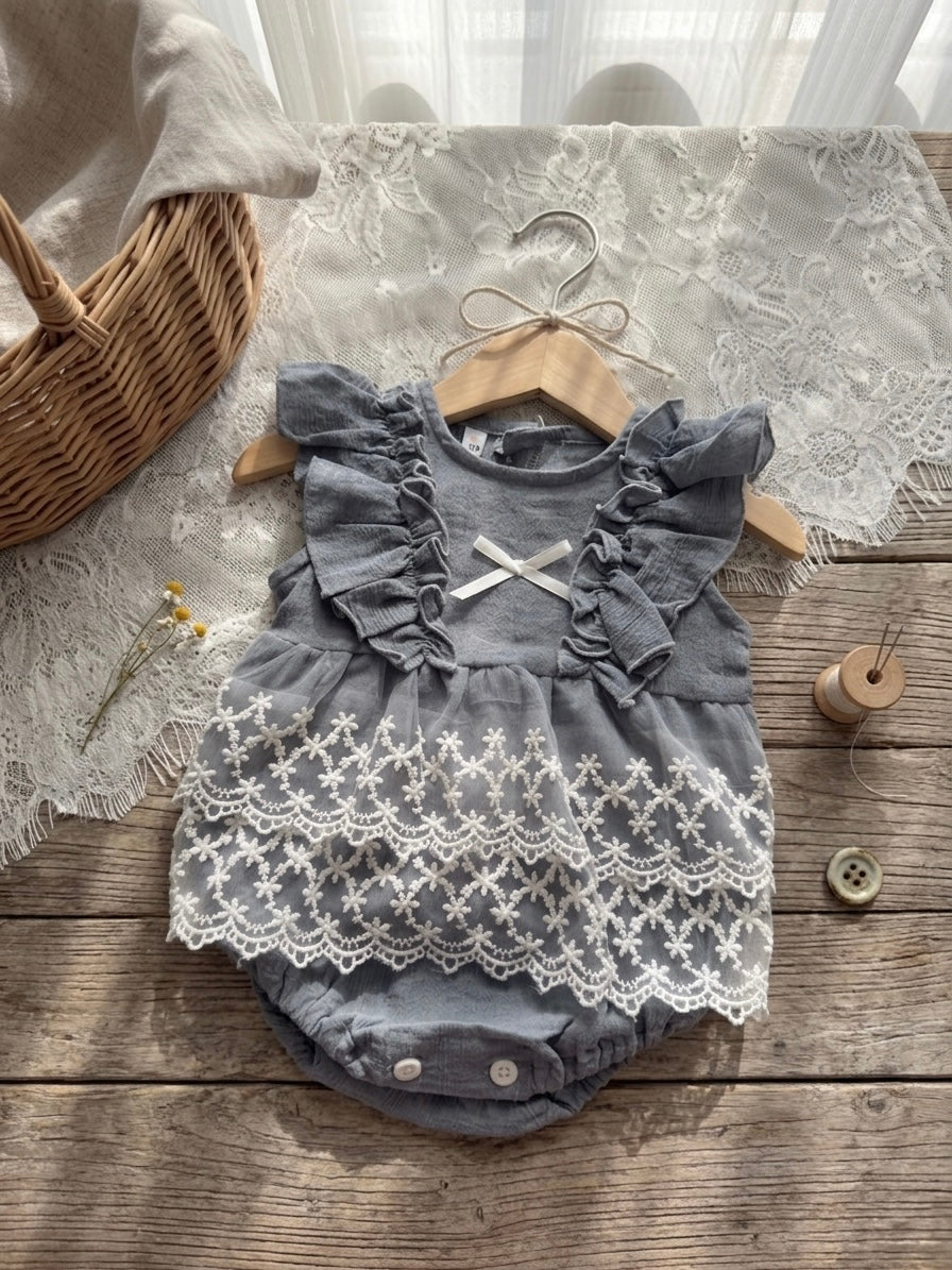 Belle Lace romper