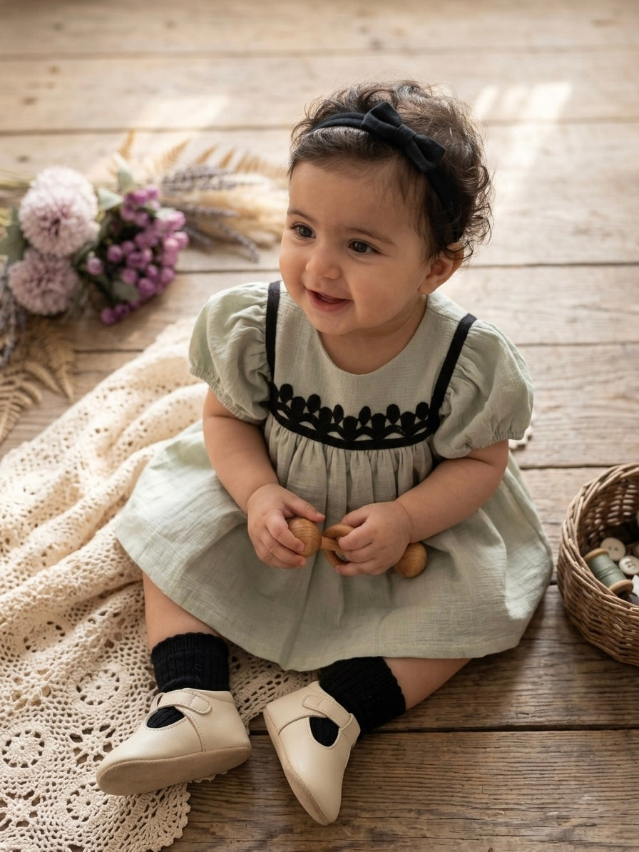 Sage Lark frock
