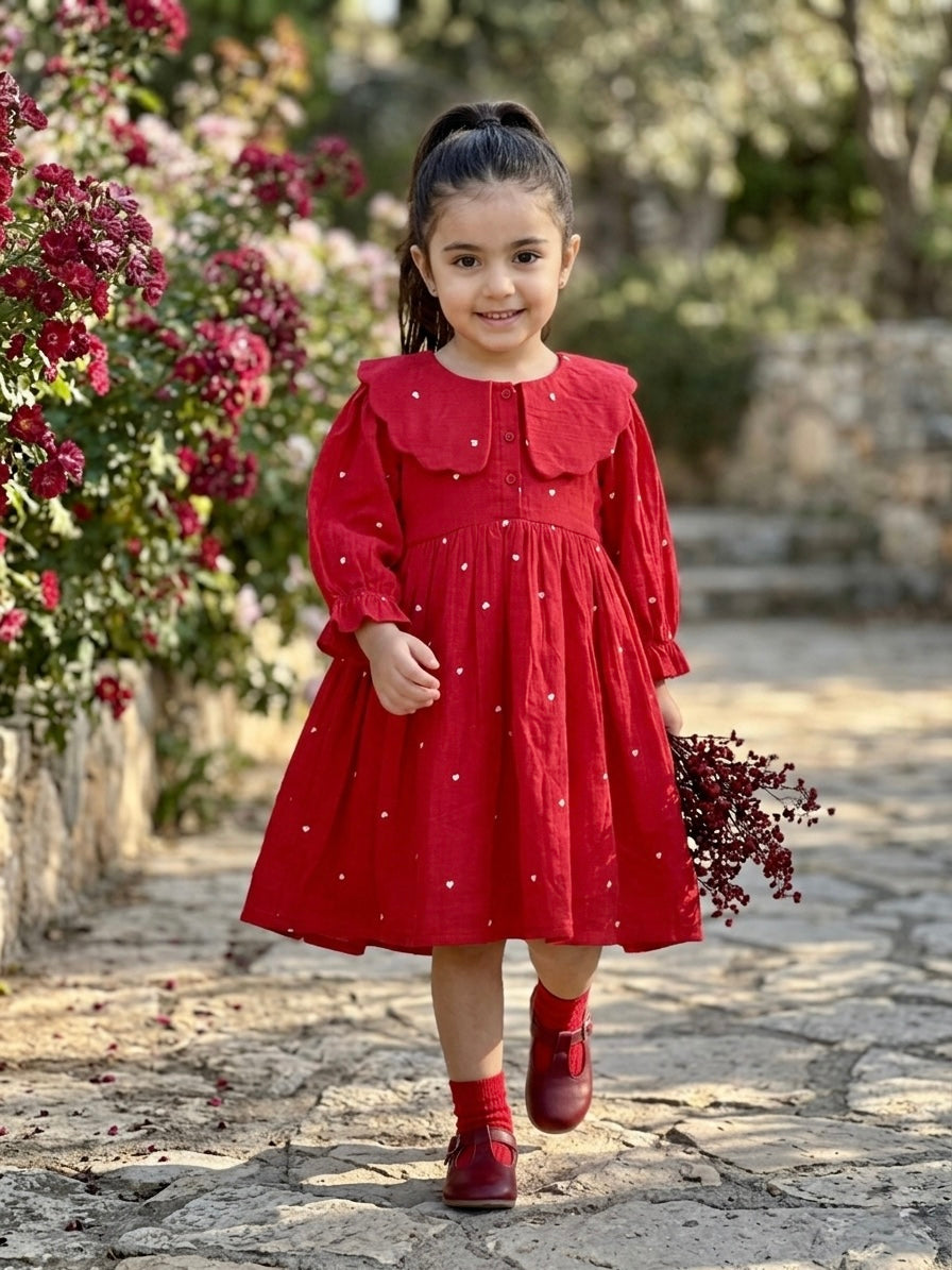Cherry Hearts frock