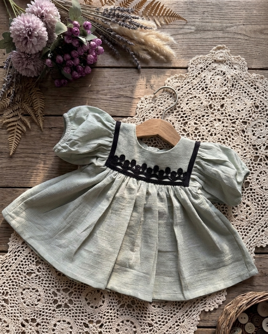 Sage Lark frock