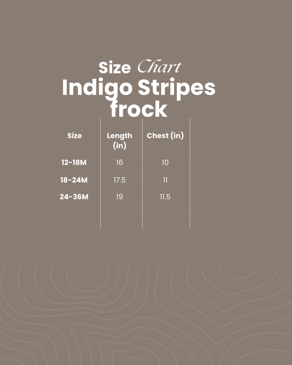 Indigo Stripes frock