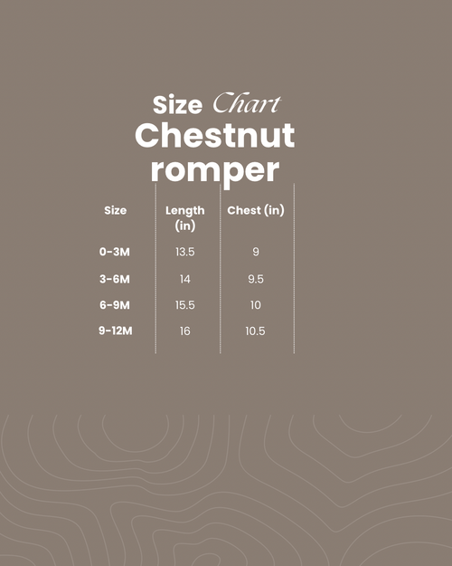 Chestnut romper