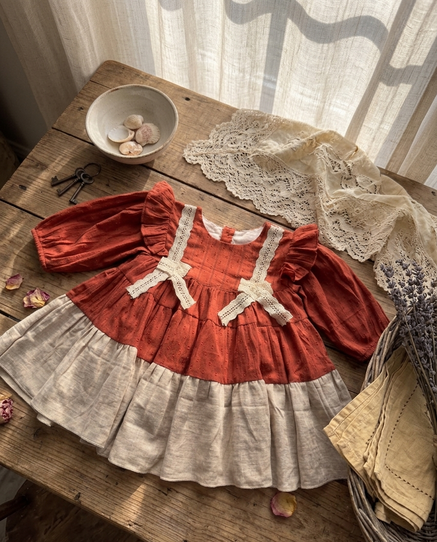 Russet Tier frock
