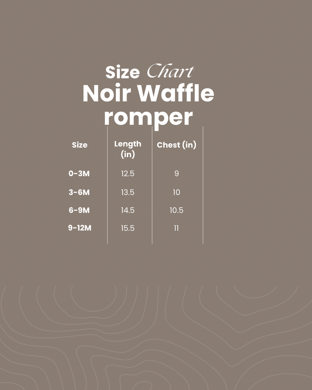 Noir Waffle romper