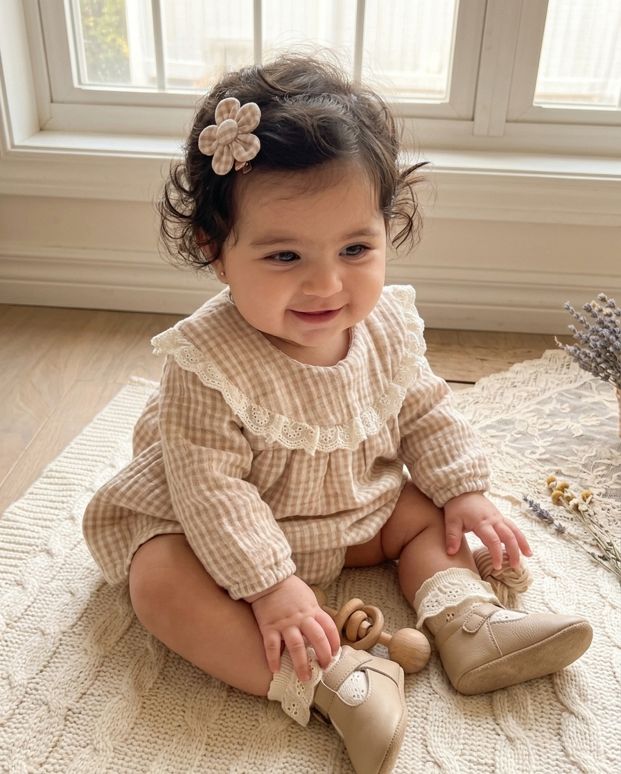Fawn Muslin set