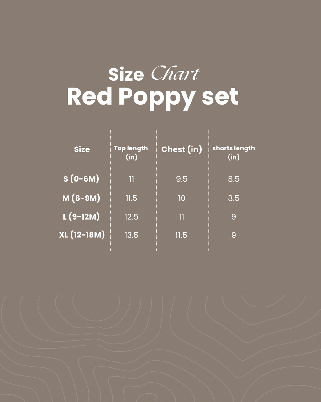Red poppy set