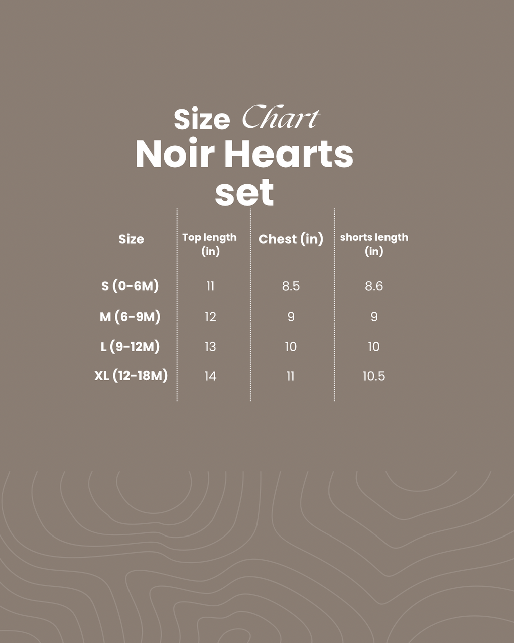 Noir Hearts set