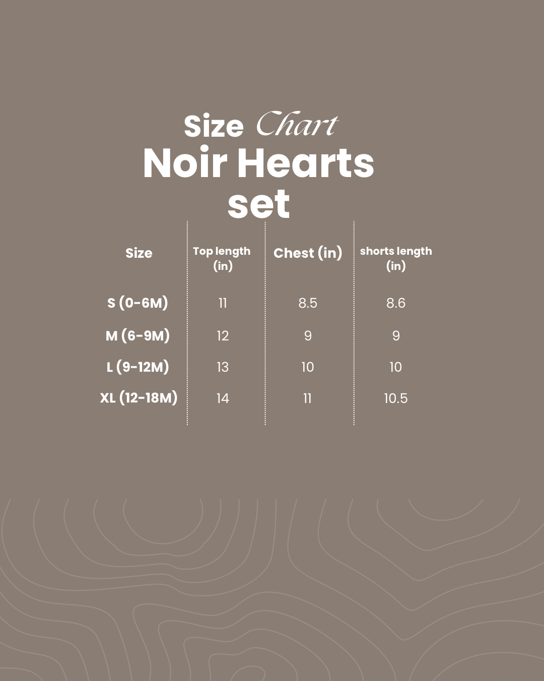 Noir Hearts set