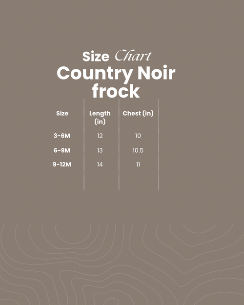 Country Noir frock