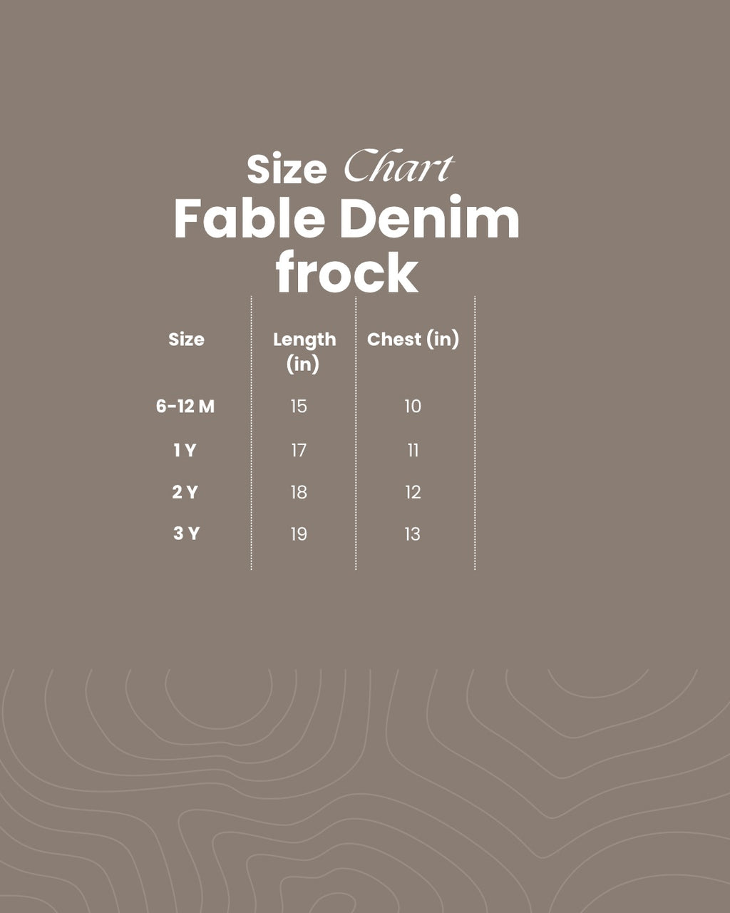 Fable Denim frock