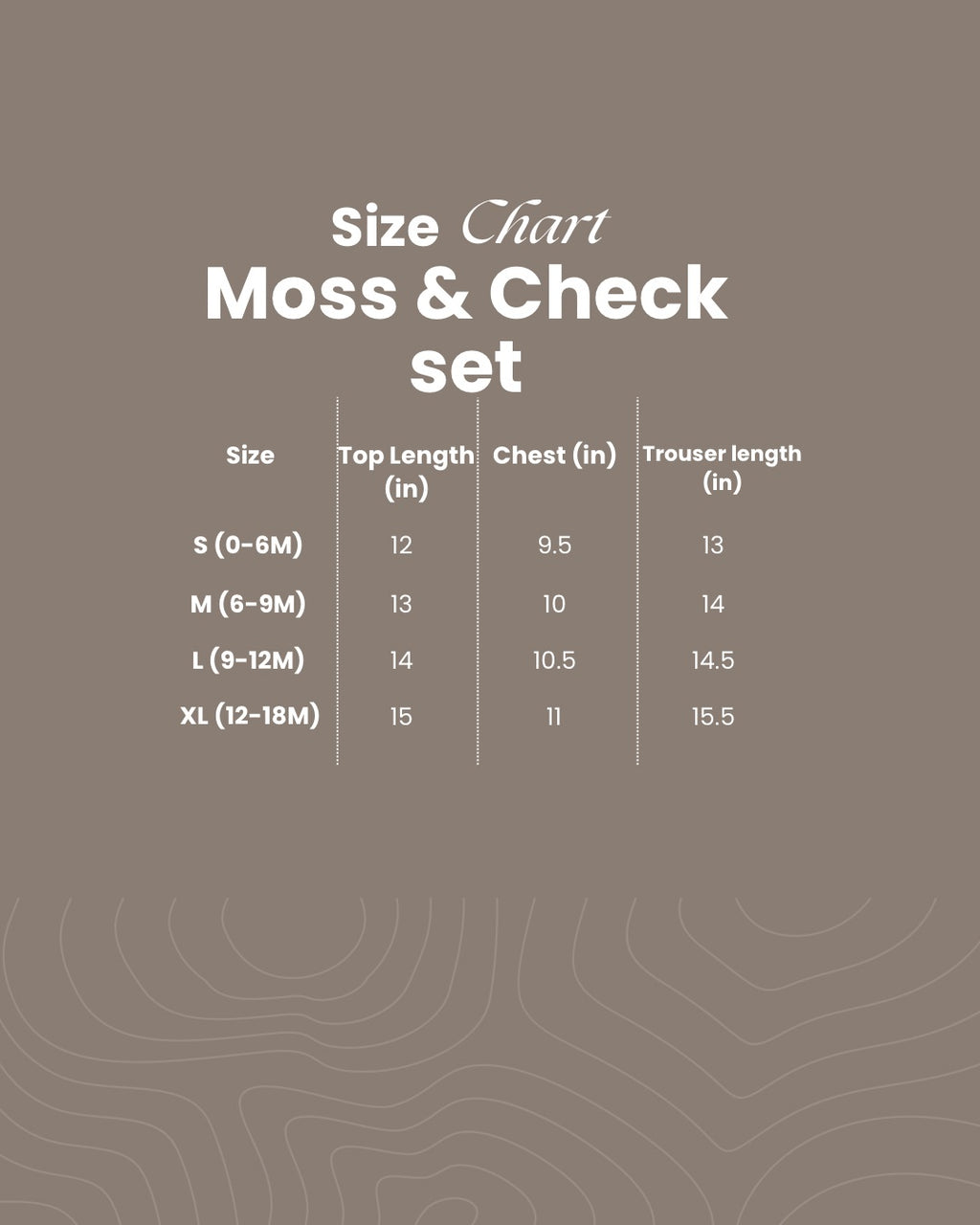 Moss & Check Co-ord Set