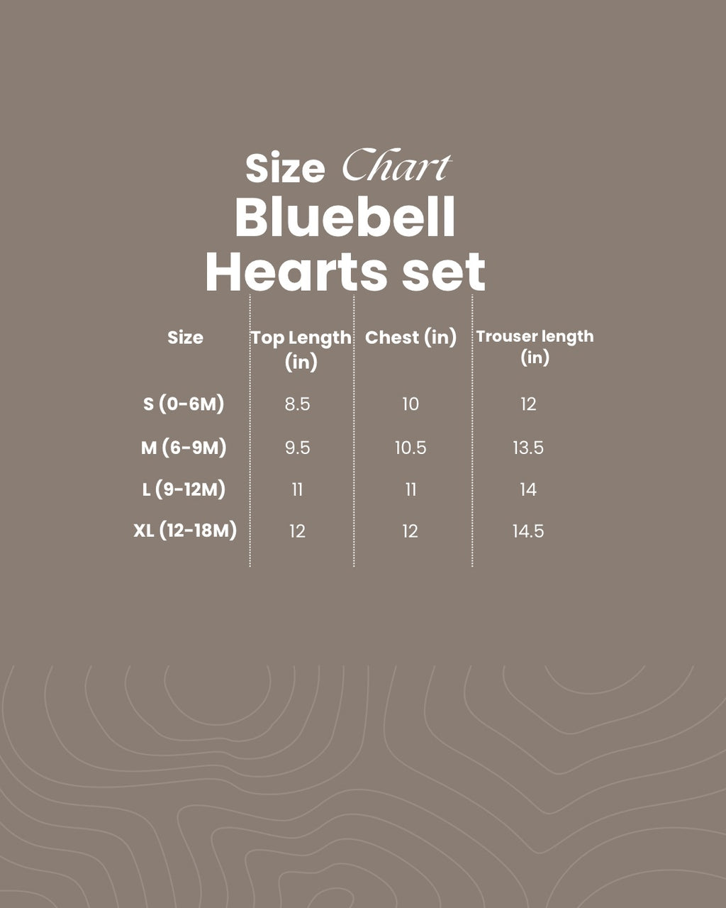 Bluebell Hearts set