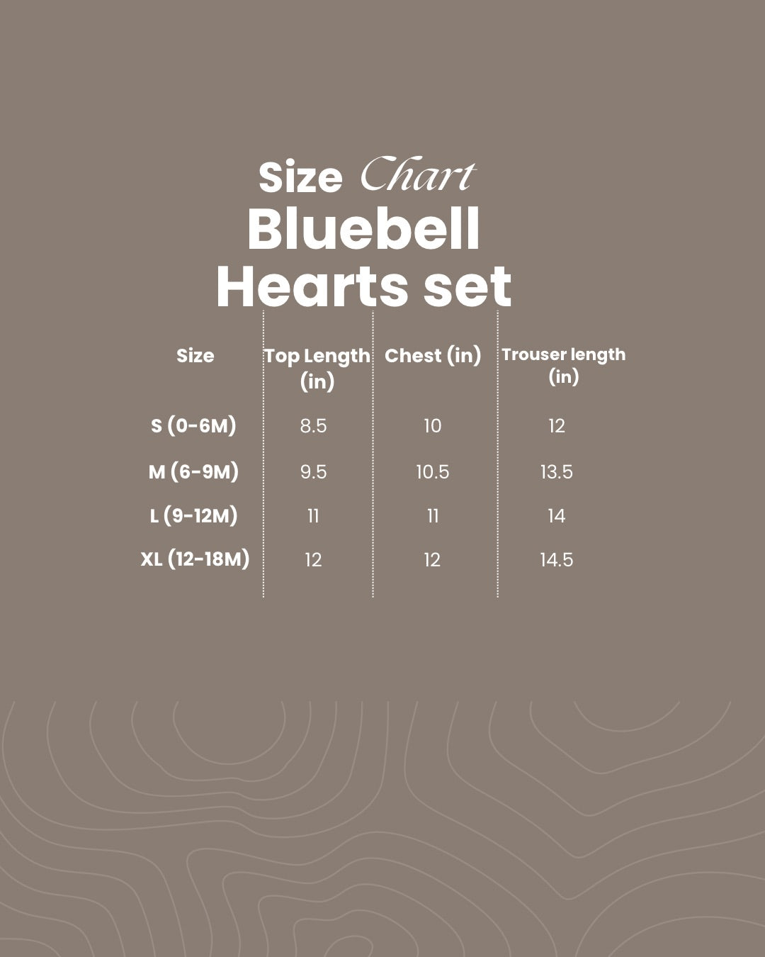 Bluebell Hearts set