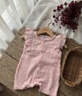 Blush Muslin Romper