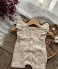 Oatmeal Muslin romper