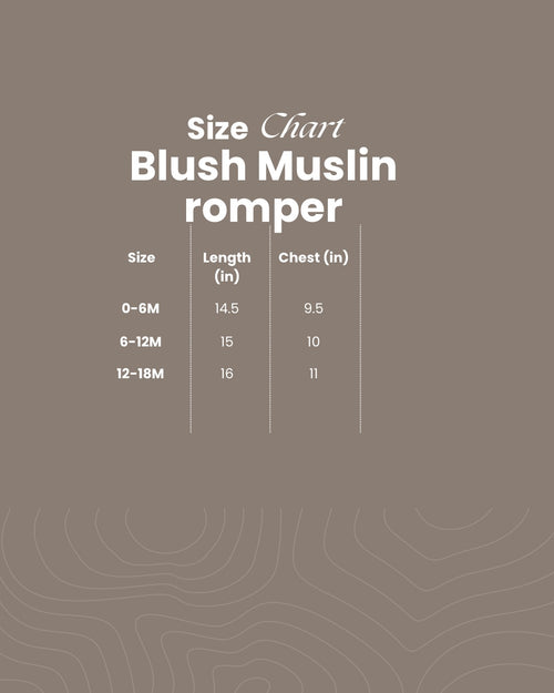 Blush Muslin Romper