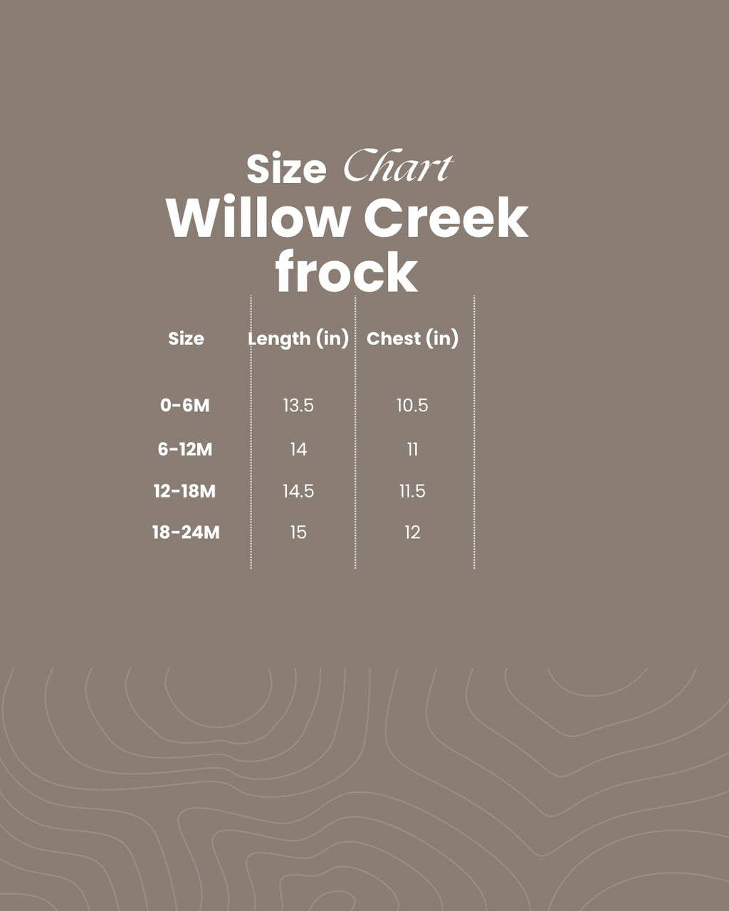 Willow Creek frock