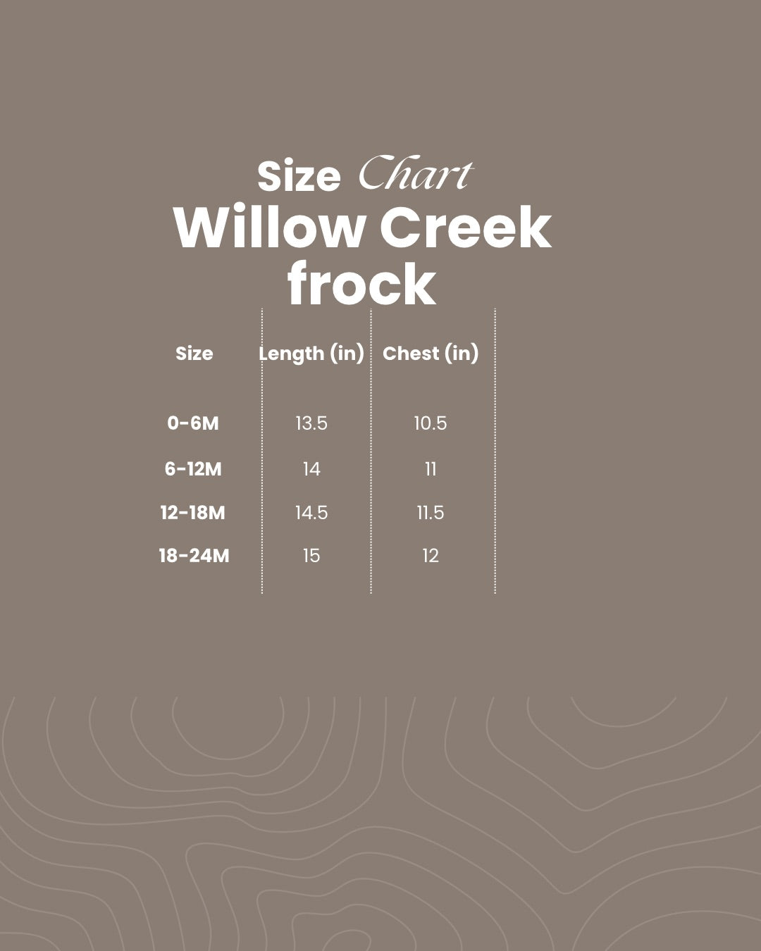 Willow Creek frock