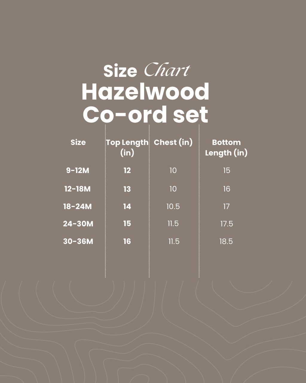 Hazelwood Co-ord set