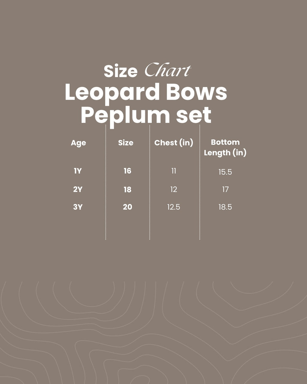 Leopard Bows Peplum set