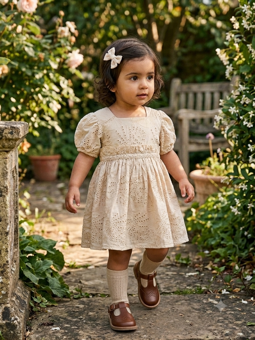 Clover Bow-Back frock