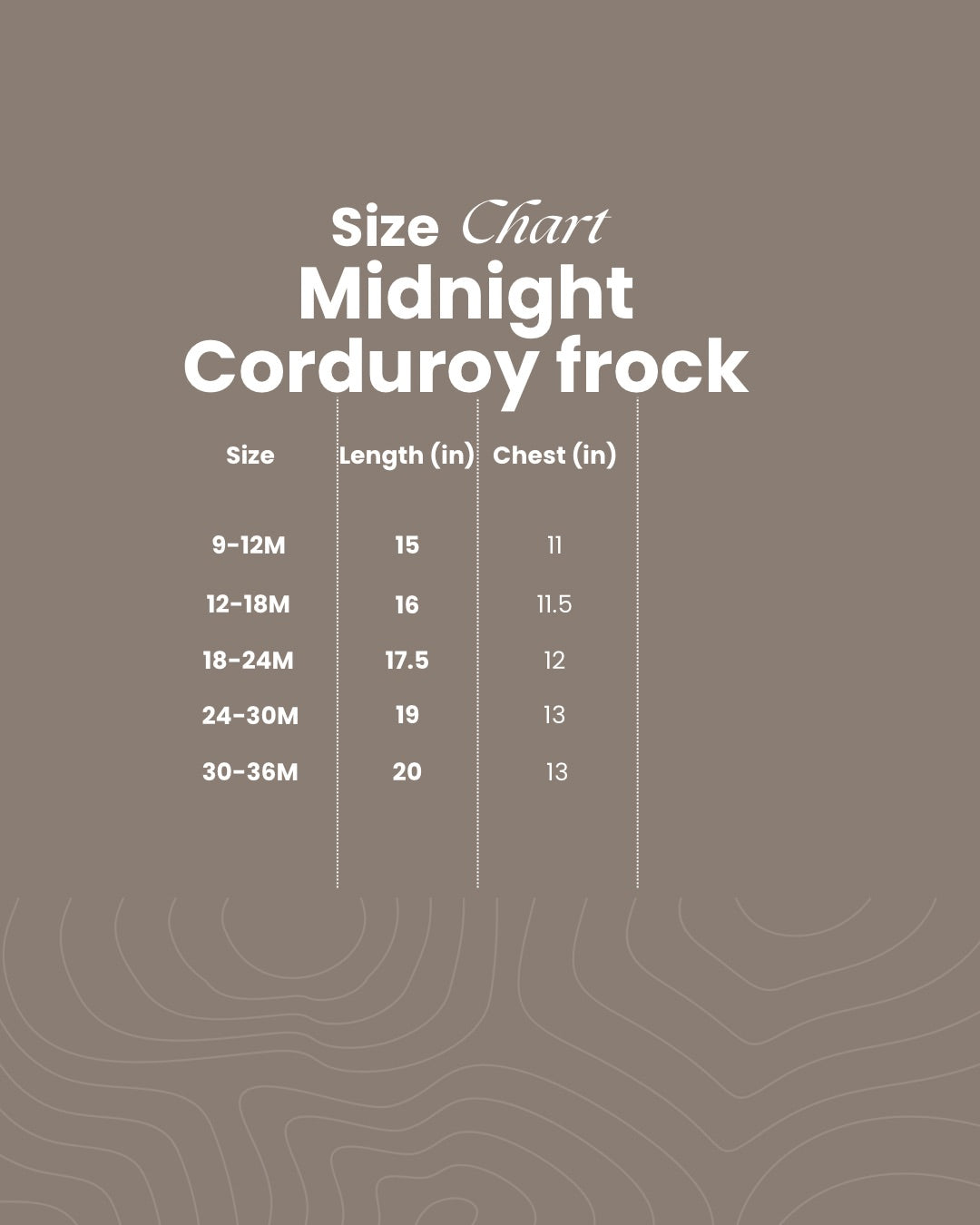Midnight Corduroy frock