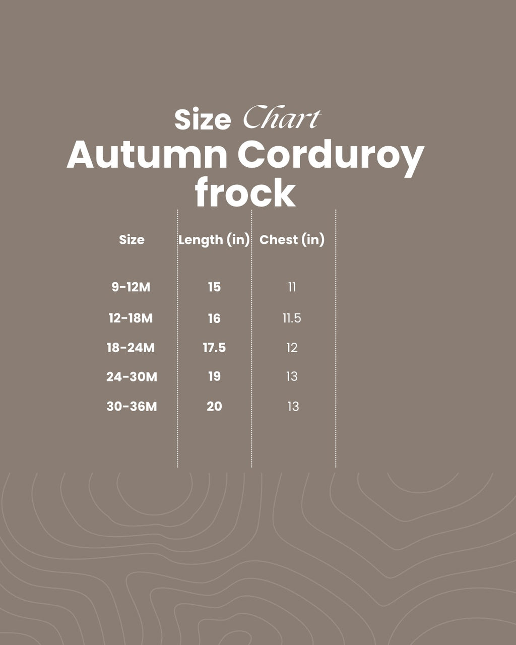Autumn Corduroy frock