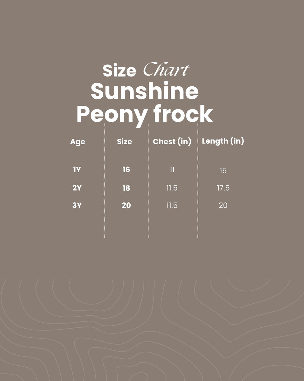 Sunshine Peony frock