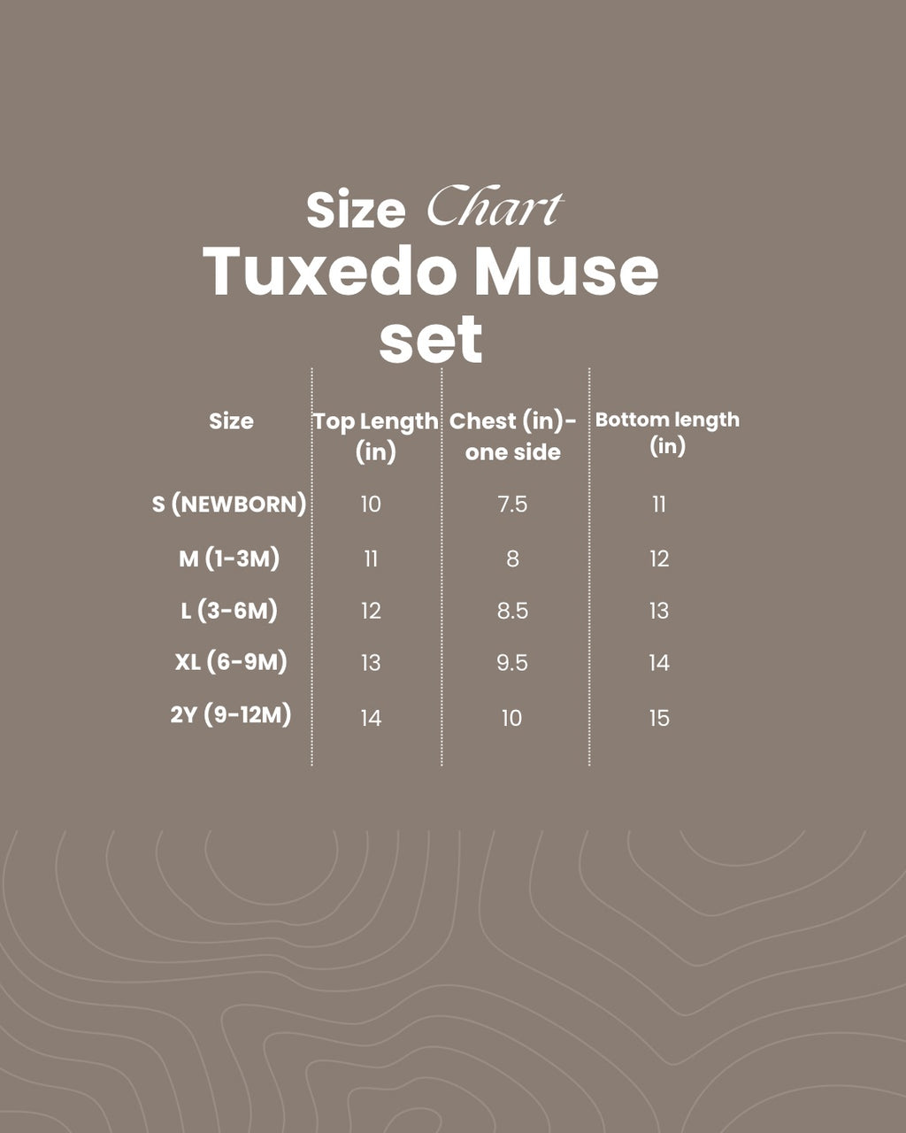 Tuxedo Muse set