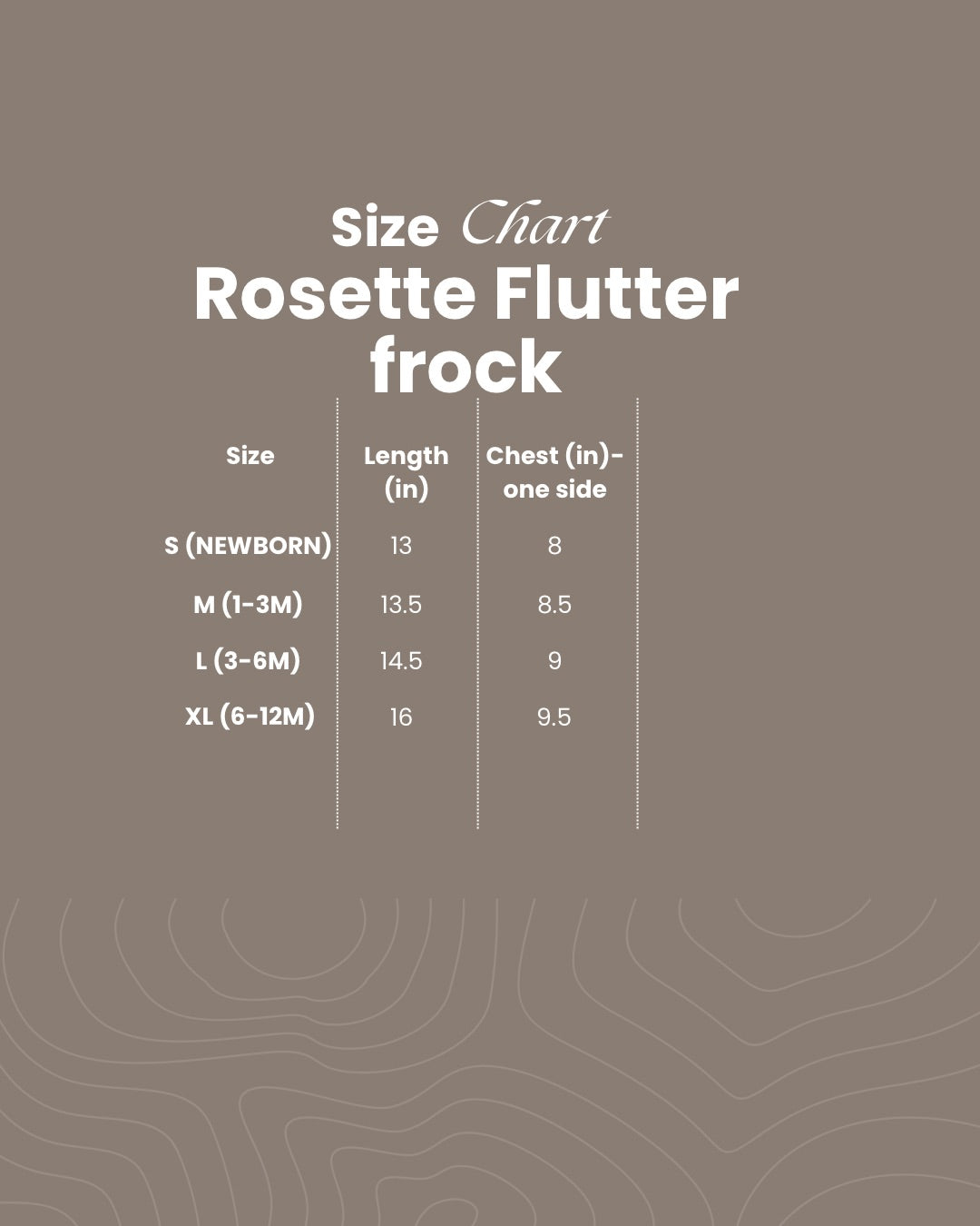Rosette Flutter frock