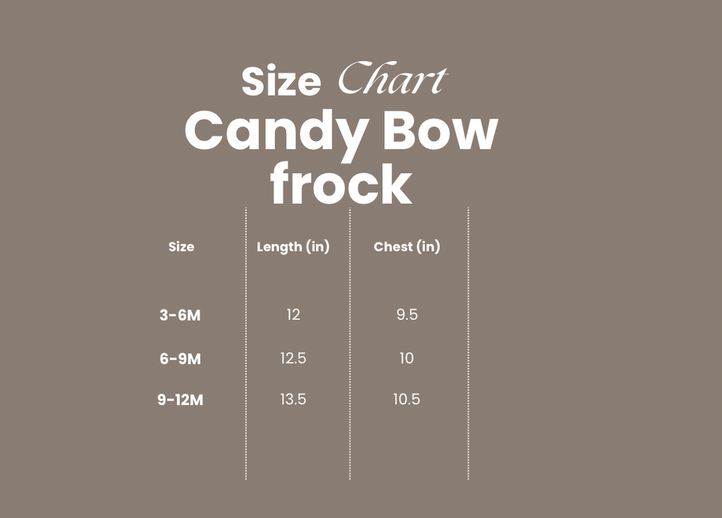 Candy Bow frock