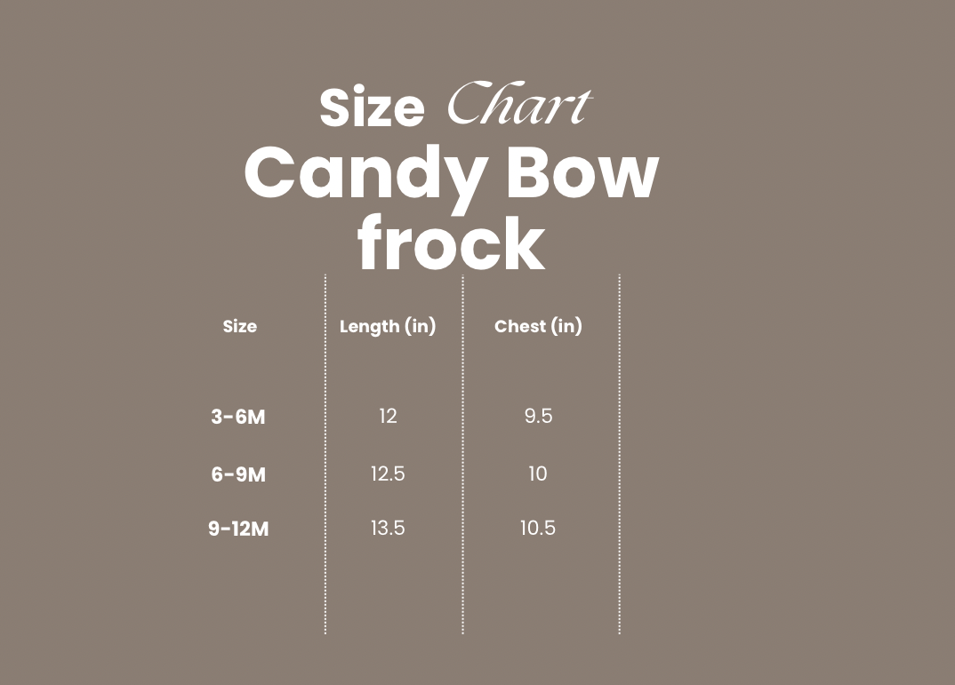 Candy Bow frock