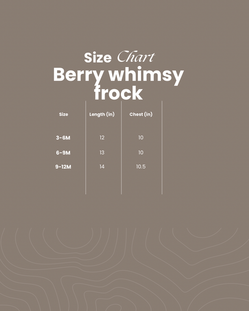 Berry Whimsy frock