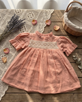 Peach Oak frock